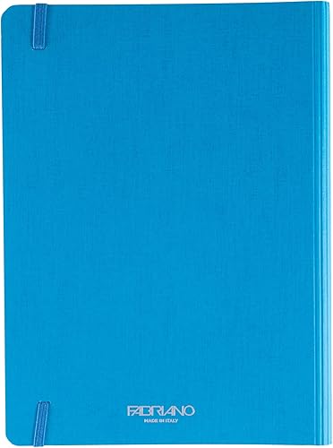 Miniatura 8 de Fabriano Ecoqua Plus - Cuaderno oculto en espiral, 5.8 x 8.3 pulgadas, A5, forrado, turquesa