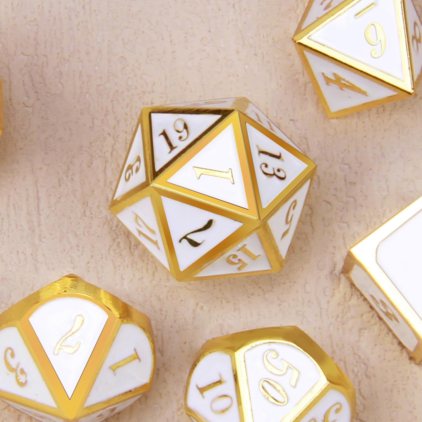 DND - Juego de dados de rol antiguo para mazmorras y dragones (D&D) Pathfinder MTG Juego de rol de mesa poliédrico de 7 dados (escotilla DND - Juego de dados de rol antiguo para mazmorras y dragones (D&D) Pathfinder MTG Juego de rol de mesa poliédrico de 7 dados (escotilla