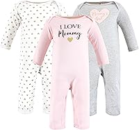 Vista 1 de Hudson Baby - Mamelucos de algodón para niñas bebés