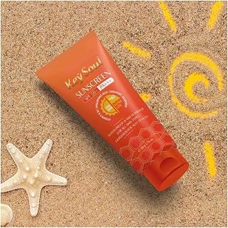 Key Soul SPF 50+ PA+++ Sunscreen, Waterproof and Sweatproof, All Skin Types, 50g Price In India