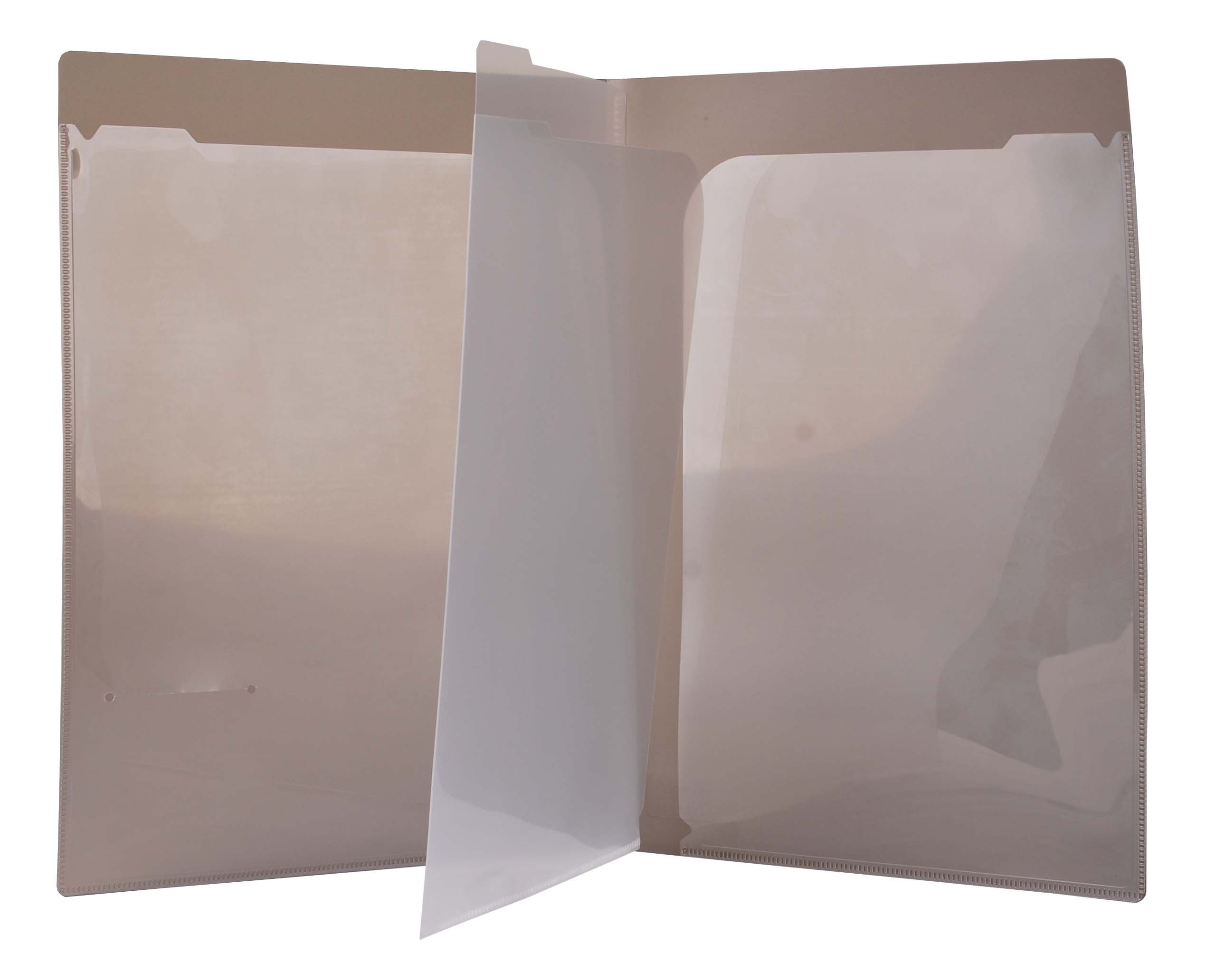 Filexec Products 4 Pocket Port/Folder, Assorted, Pack of 6 (50373-3140)