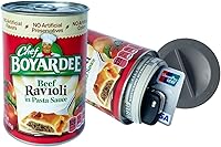 Vista 1 de Cajas de seguridad de lata, cajas fuertes secretas de desvío (ravioles)