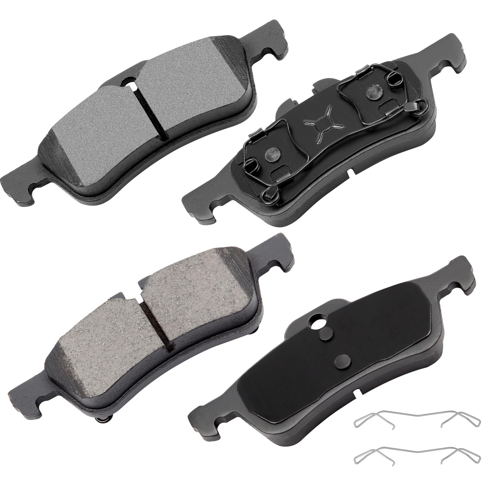 cciyu D1060 Ceramic Rear Brake Pad Set Fit For 2002-2008 For MINI COOPER