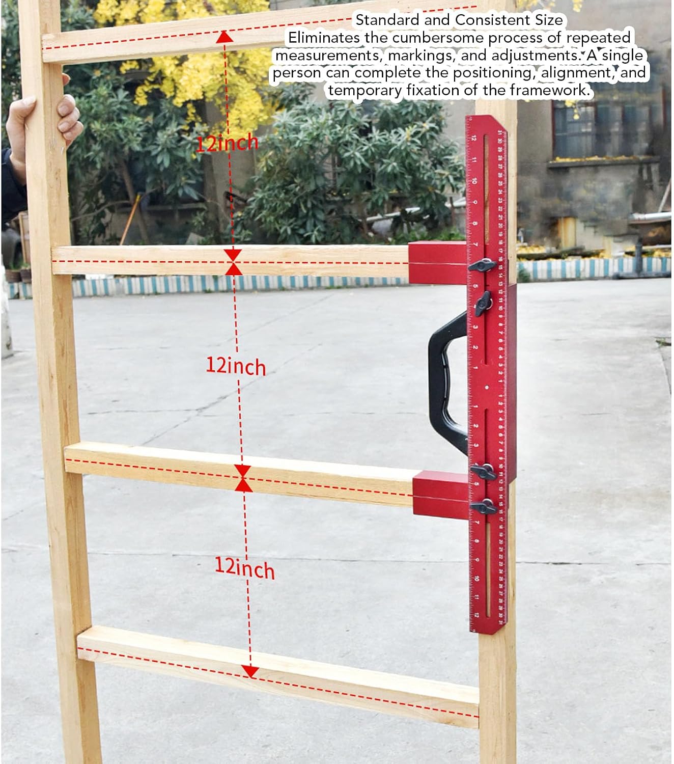 AMONIDA Adjustable Aluminum Alloy Framing Jig