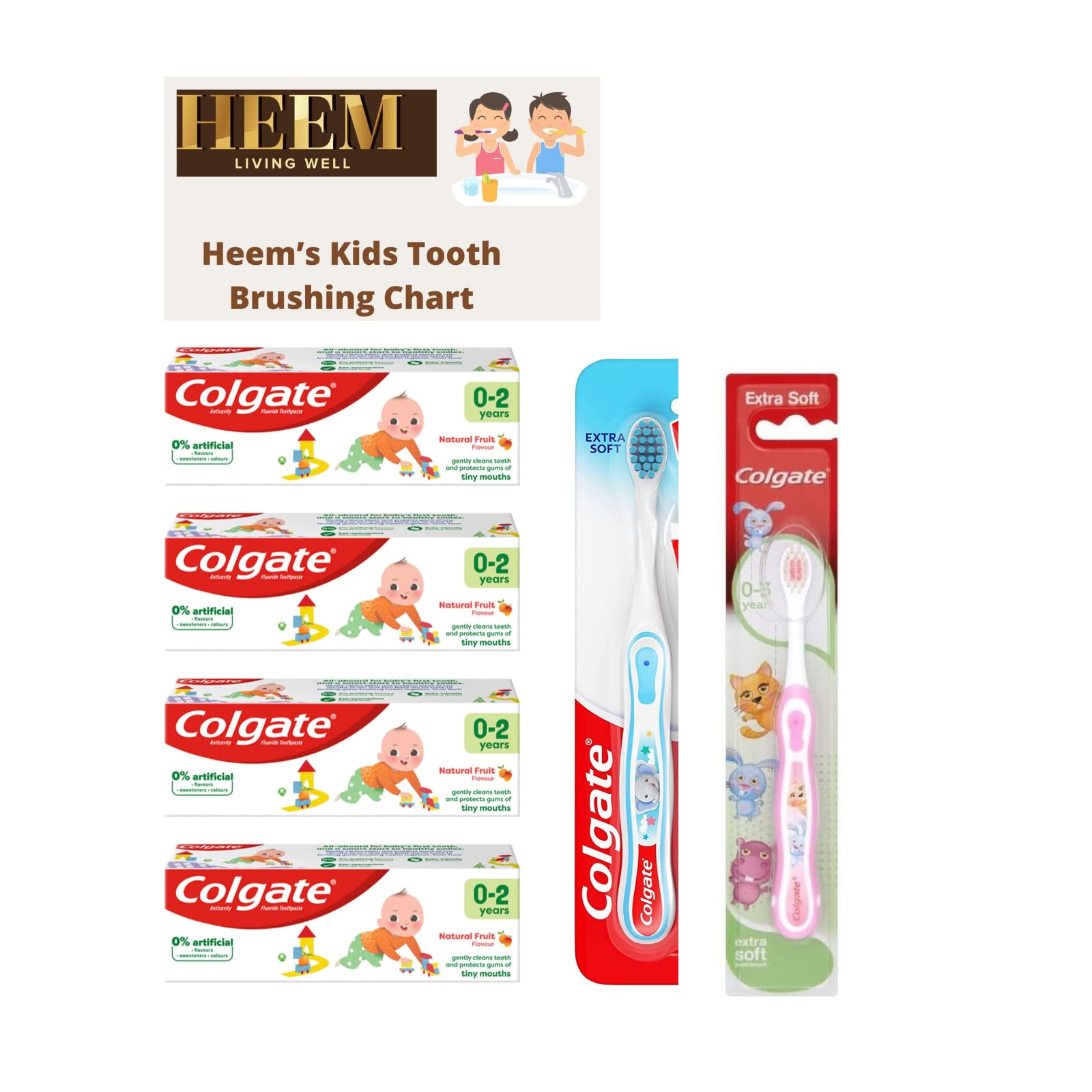 Buy Baby Toothpaste Bundle Includes Colgate Anticavity Fluroide