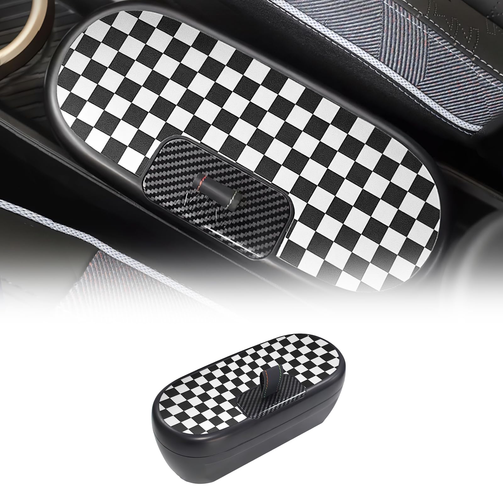 Mittelkonsole Organizer Für Porsche Cayenne 2011-2018 - Schwarz