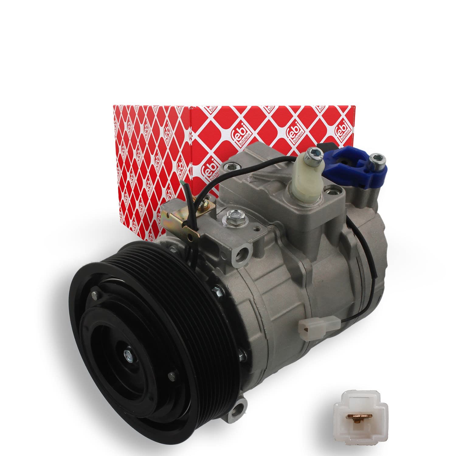 FEBI BILSTEIN 35387 Compressor, air conditioning for MERCEDES-BENZ,NEOPLAN
