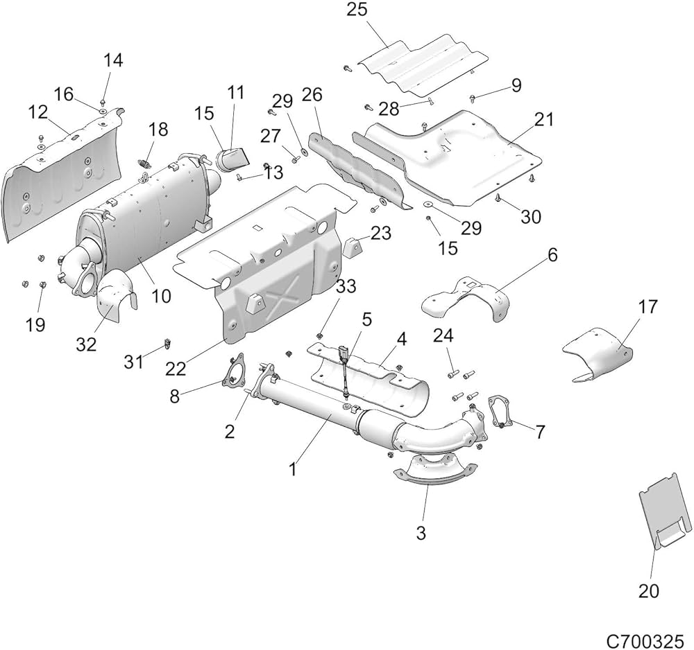 Amazon.com: Polaris RZR Headpipe Heat Shield, Inner, Rear, Genuine Amazon.com: Polaris RZR Headpipe Heat Shield, Inner, Rear, Genuine
