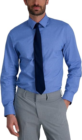 Haggar Men's Premium Comfort Classic Fit Dress Shirt