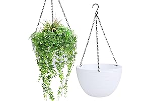 2Pack Self-Watering Christmas Hanging Baskets