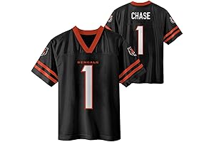 Outerstuff Youth Jamarr Chase Black Youth Jersey