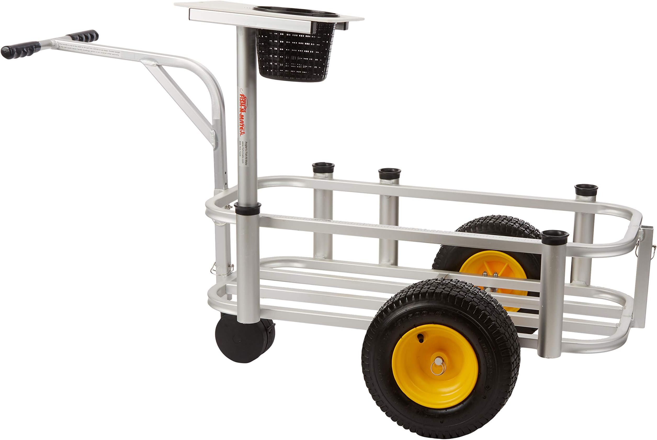Fish N Mate Angler's 341 Jr Cart with Pier Tires and Front Wheel