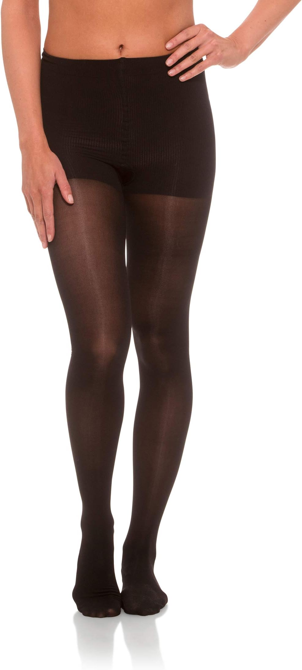 Jomi Compression Pantyhose Collection, 30-40mmHg Sheer Closed Toe 376 (Small, Black)