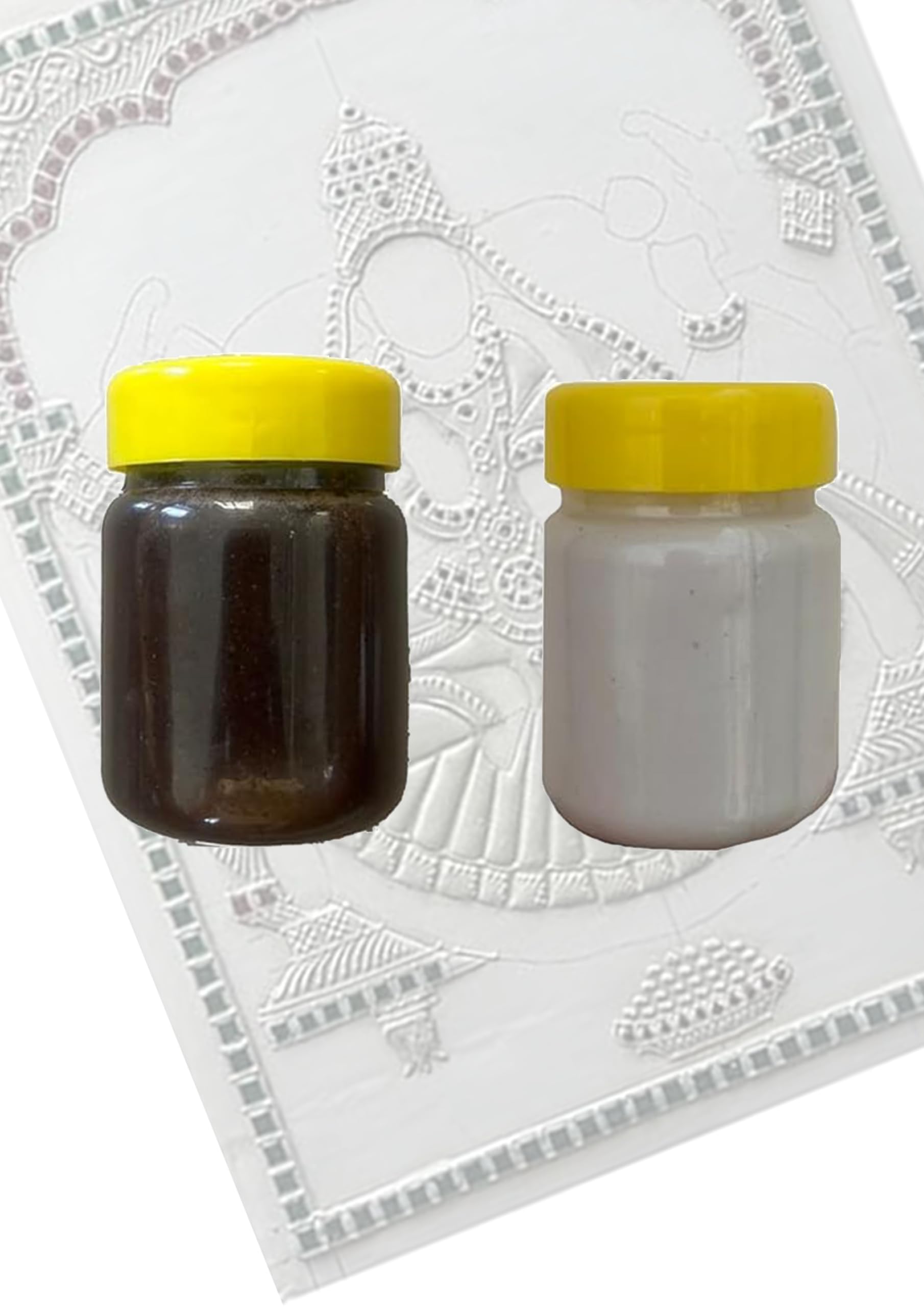 Epic Vaults 60g Each Arabic Gum Paste and Muckwork Paste for Tanjore Painting, READY TO USE-image-13