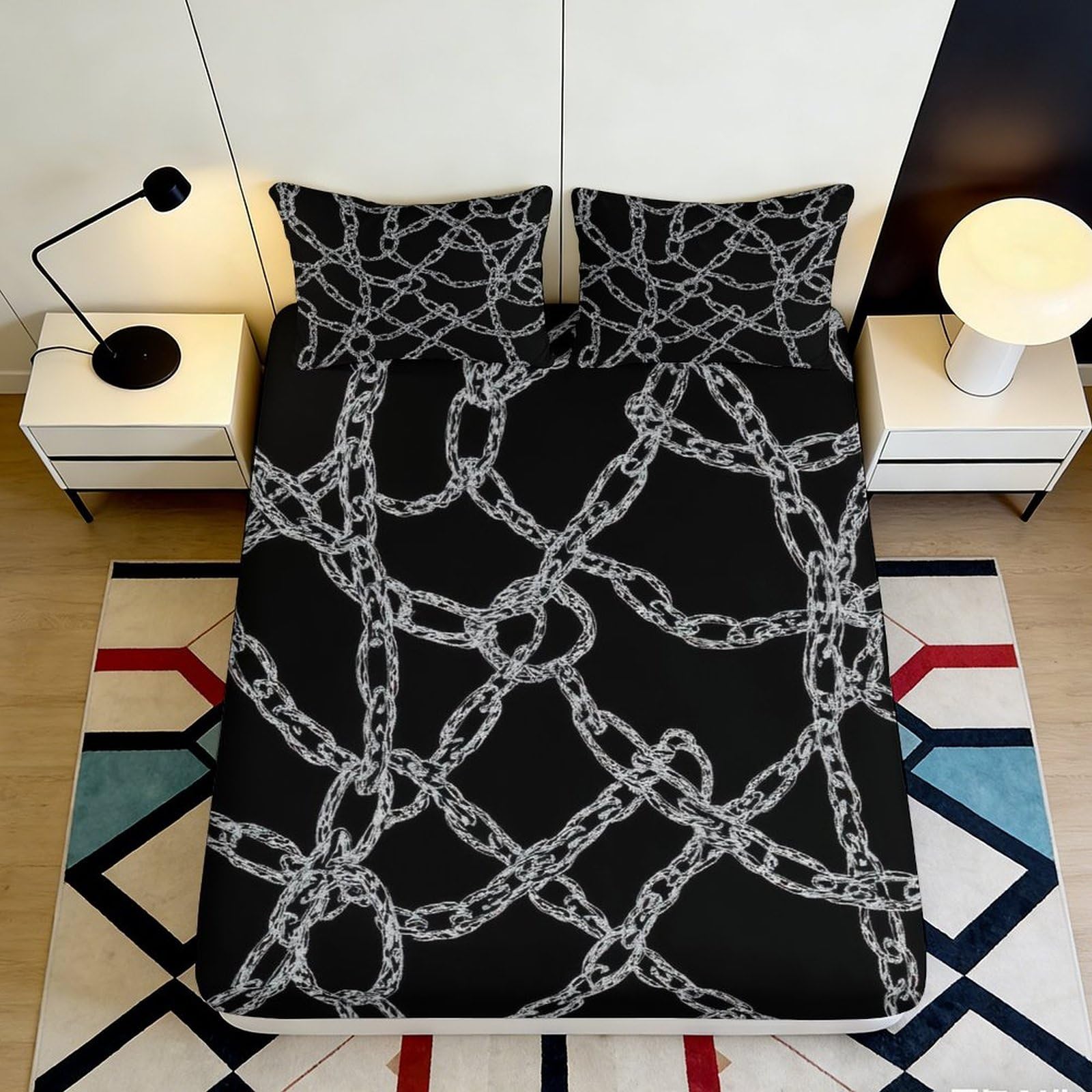 Jqzkxnhpbr Style-8 3D Printed Fitted Sheet Microfiber Galaxy Starry Sky With Anti-Slip Design For Bed Protection And Bedroom Decor 90X200x25cm