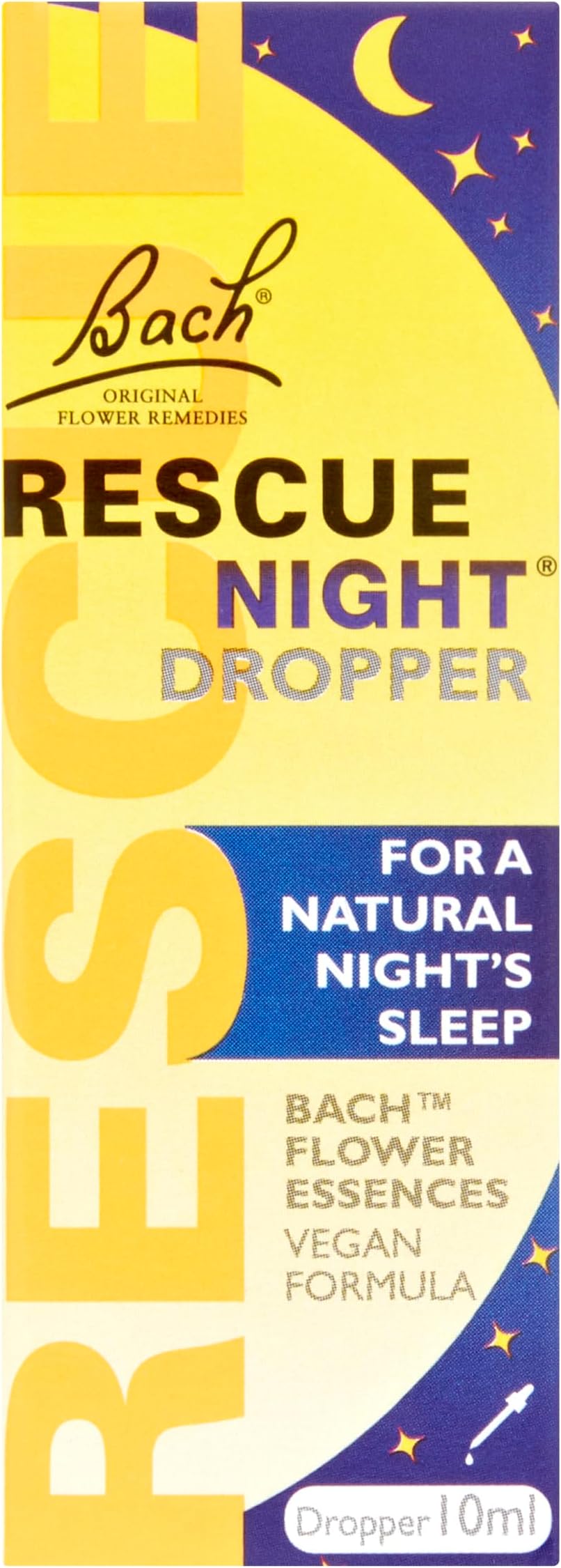 Rescue Remedy NIght 10ml Dropper 10ml by Bach Rescue Remedy