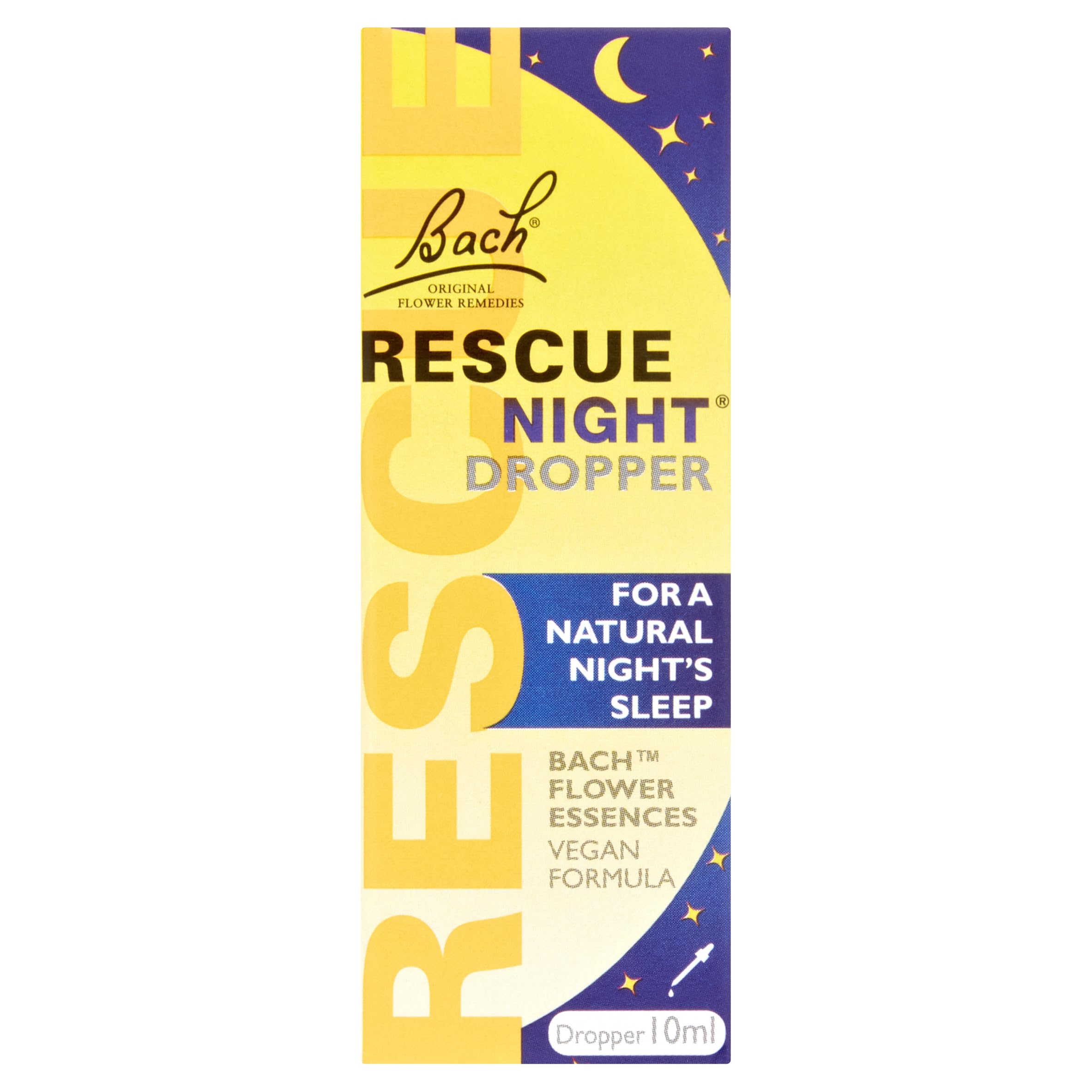 Rescue Remedy NIght 10ml Dropper 10ml by Bach Rescue Remedy