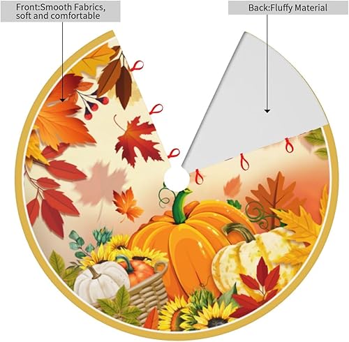 Vista 51 de Falda de árbol de gnomo de Papá Noel de 36 pulgadas para Feliz Navidad, Halloween, vacaciones, Año Nuevo, Navidad, fiesta, árbol, decoración, Gnomo