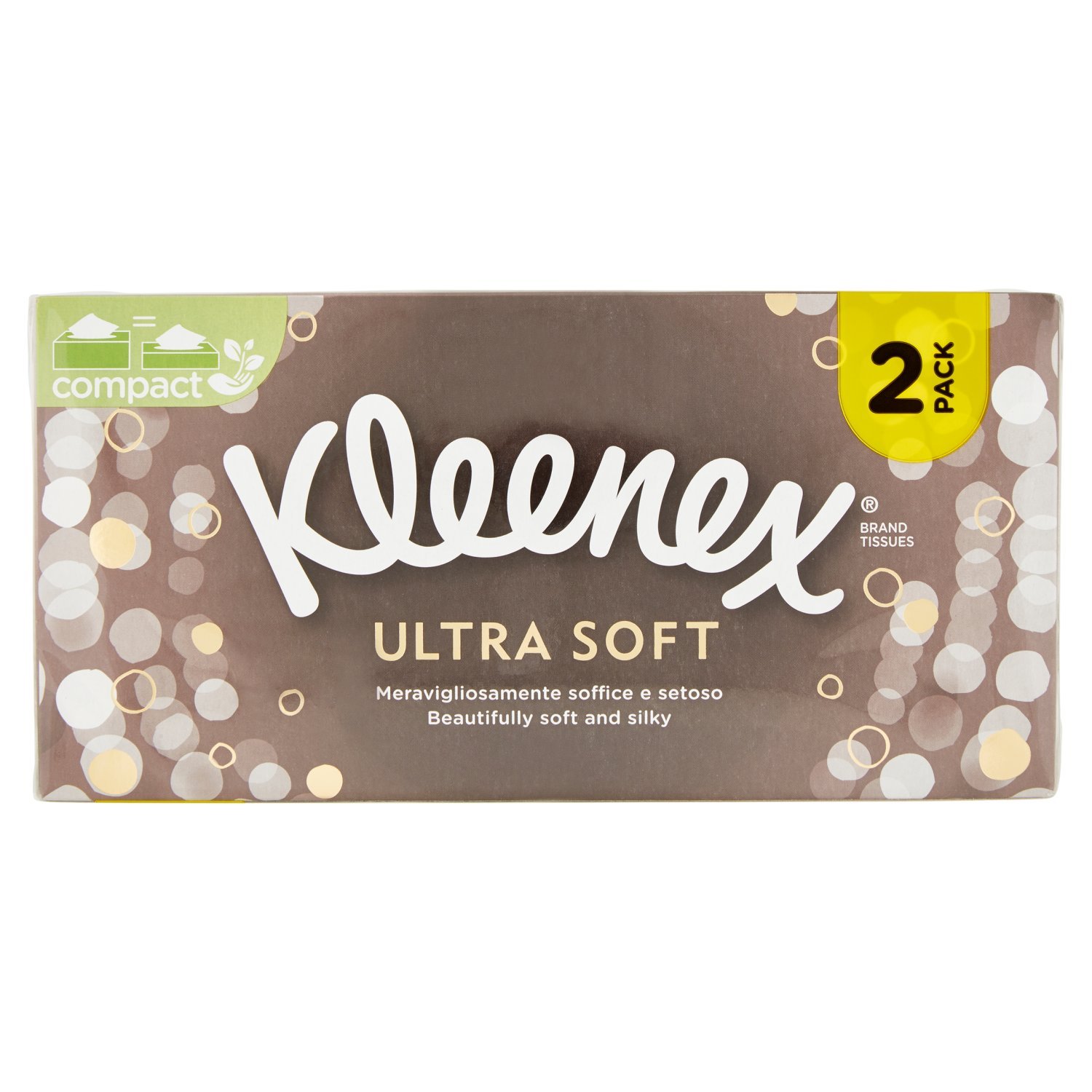 Scottex Kleenex Ultrasoft Facial Tissue, 2 Boxes, White, Soft, Sensitive SkinThe Forest Stewardship Council