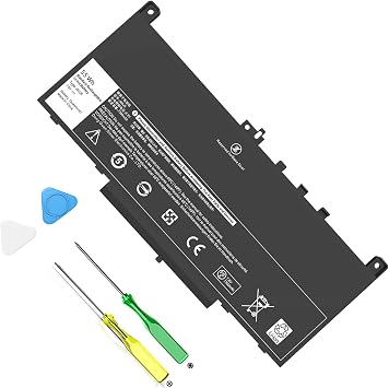 XOUBZ E7470 E7270 J60J5 Battery Replacement for Dell Latitude E7470 E7270 7470 7270 Laptop,Type 1W2Y2 01W2Y2 0MC34Y MC34Y 242WD 7CJRC R1V85 P26S001 P61G001 7.6V 55WH