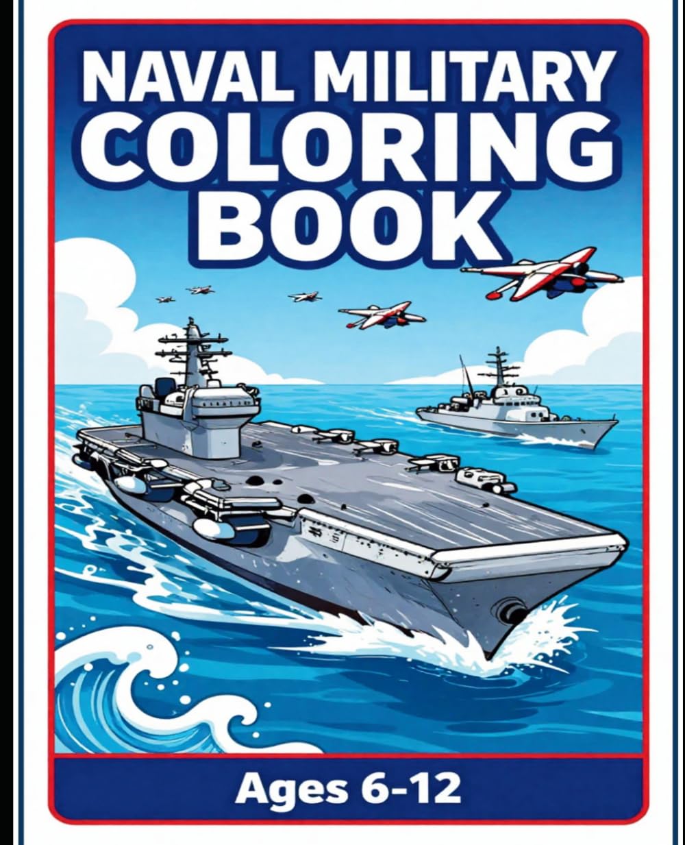 Childrens Naval Coloring Book