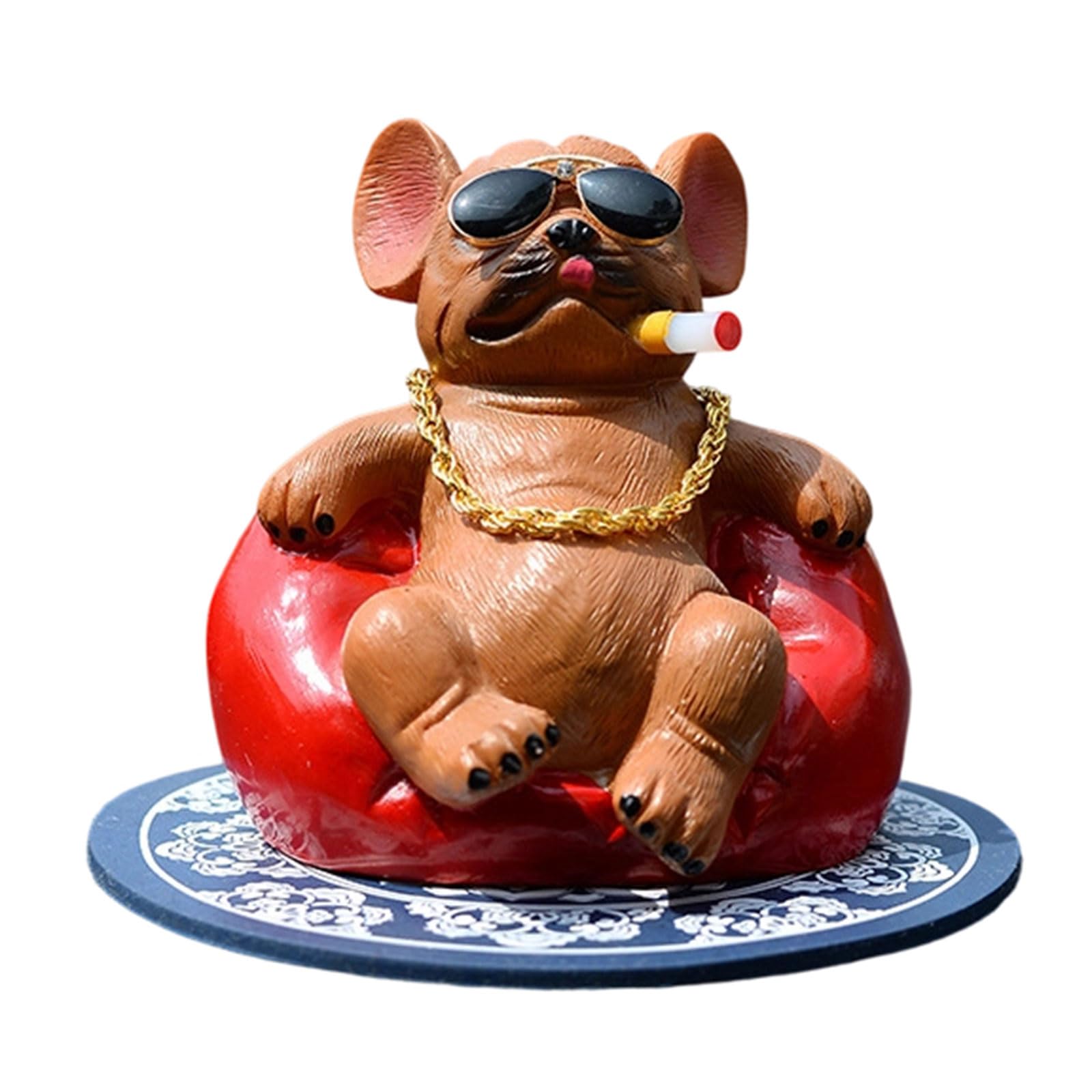 Msioytog E Sofa Animal Car Rearview Mirrour Dashboard Decors, Funny Cats/Dog Cars Decorations, Ornament Interior Accessories For Hom Car Accessories Interior