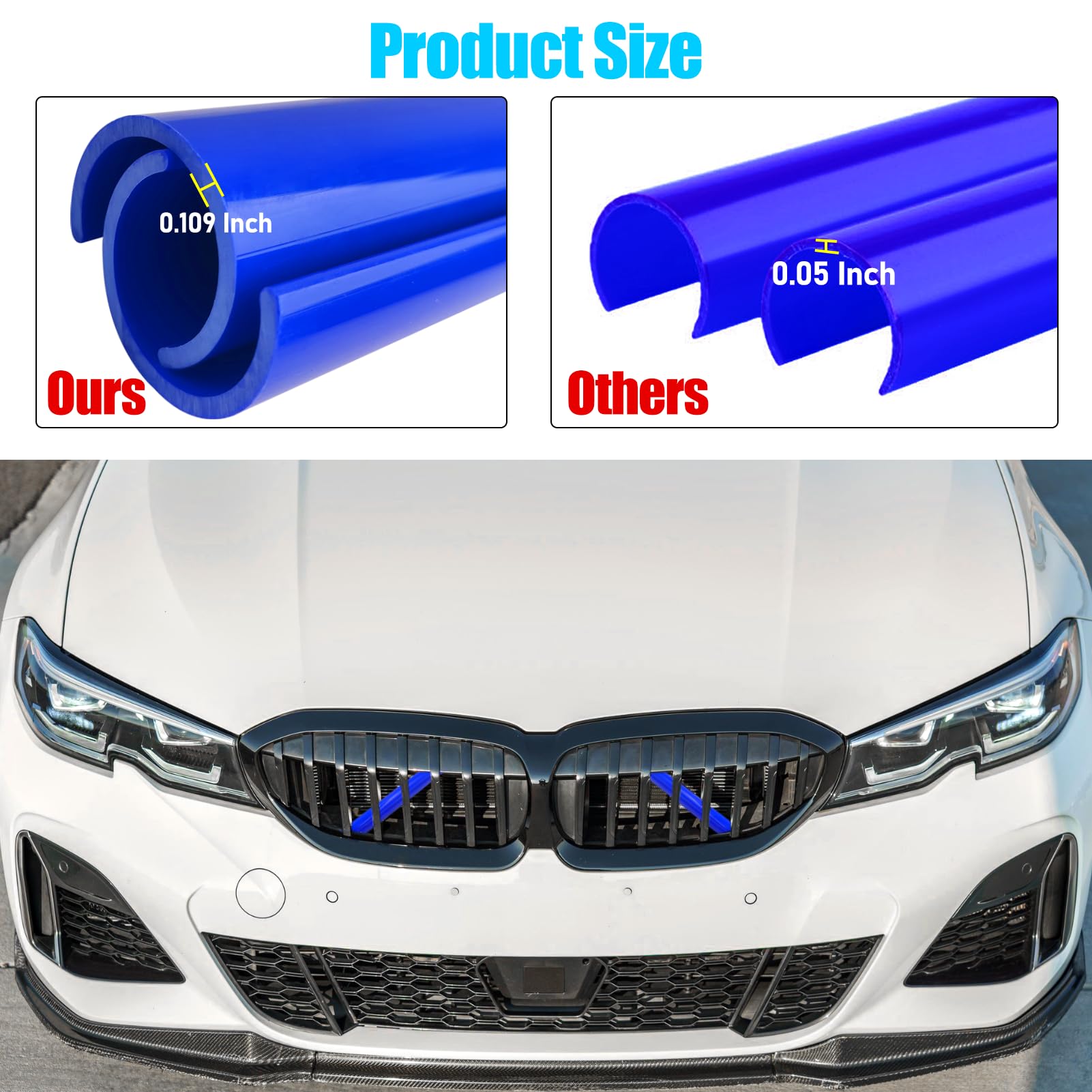 Amazon.com: Jaronx Compatible with BMW V Brace Cover for 3 Series