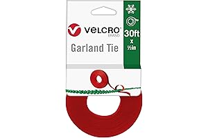 VELCRO Brand Holiday Garland Ties or Cable Straps: Enhance Your Festive Decorations