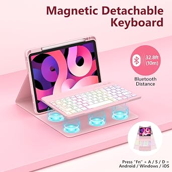CC Store Case with Keyboard for iPad Air 11 inch M4 2026/M3 2025/M2 2024
