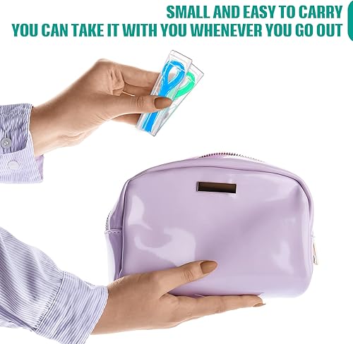 Miniatura 6 de 1000 enhebradores de hilo dental para frenos, puentes e implantes, enhebrador dental, diseño de bucle de nailon multifuncional para tus dientes