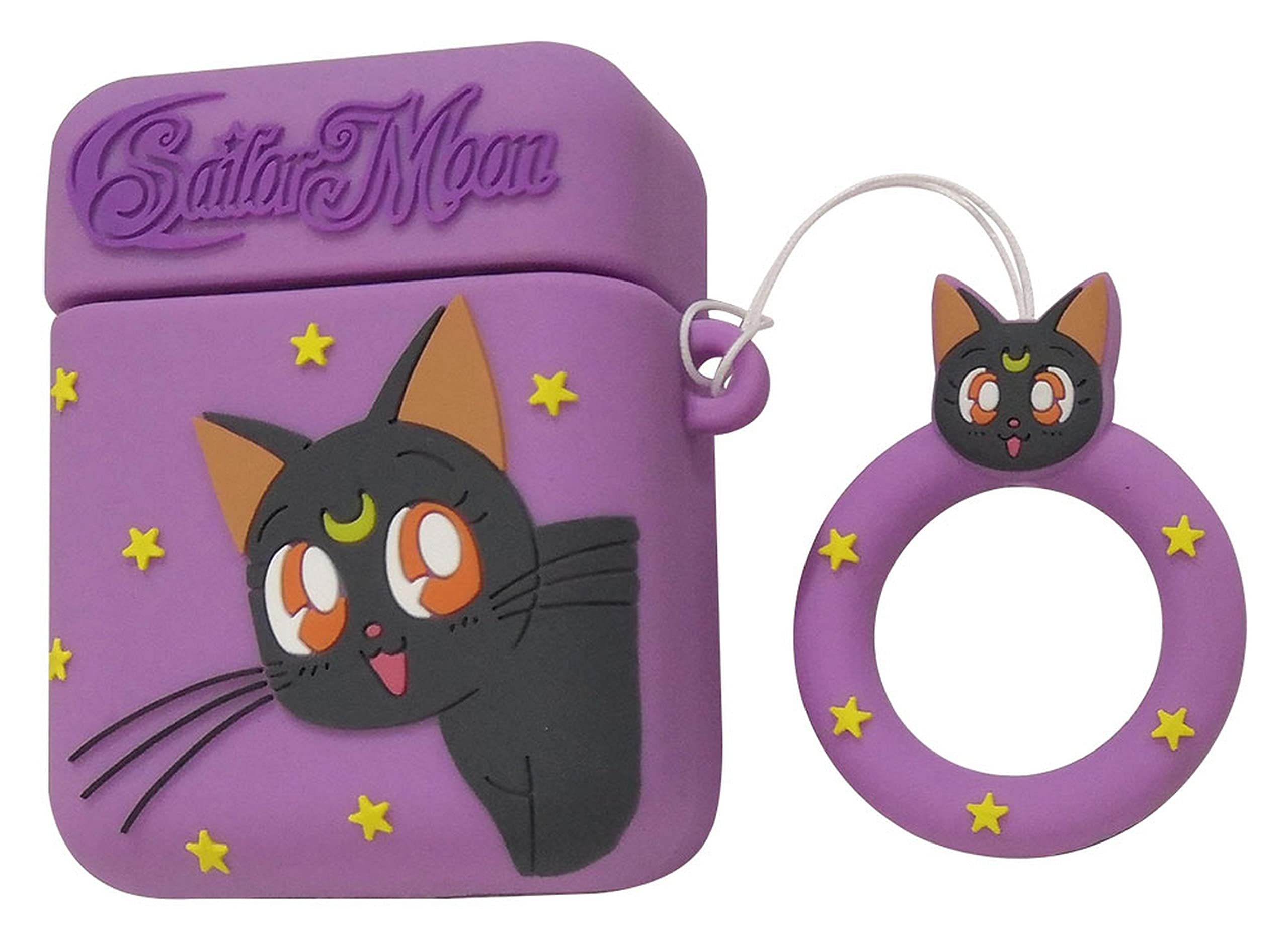 Amazon.com: Sailor Moon R- Luna Air Pod Case Cover (Regular