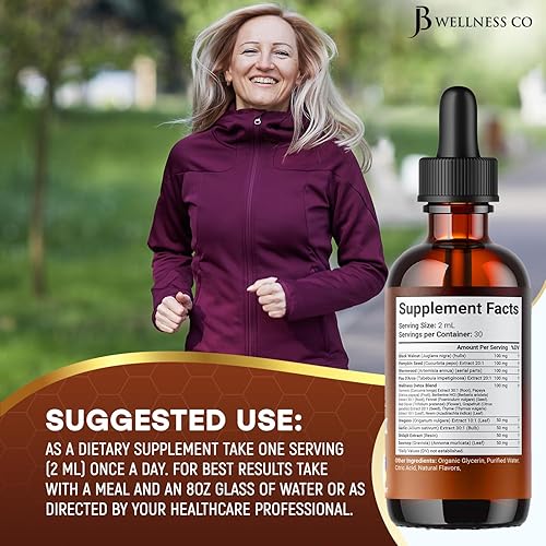 Miniatura 6 de Ajenjo negro nuez limpia para humanos gotas líquido guanábana ajo semillas de calabaza PAU D'Arco aceite de orégano cúrcuma berberina extracto de