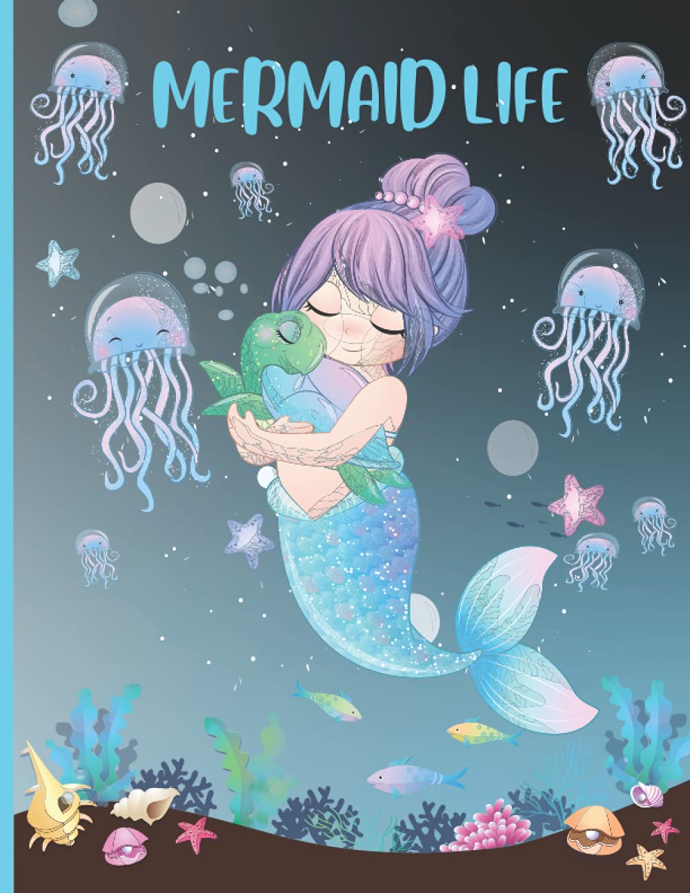 Mermaid Life: Notebook for Girls | Journal | Diary | Storybook | Extra-Large 8.5" by 11"