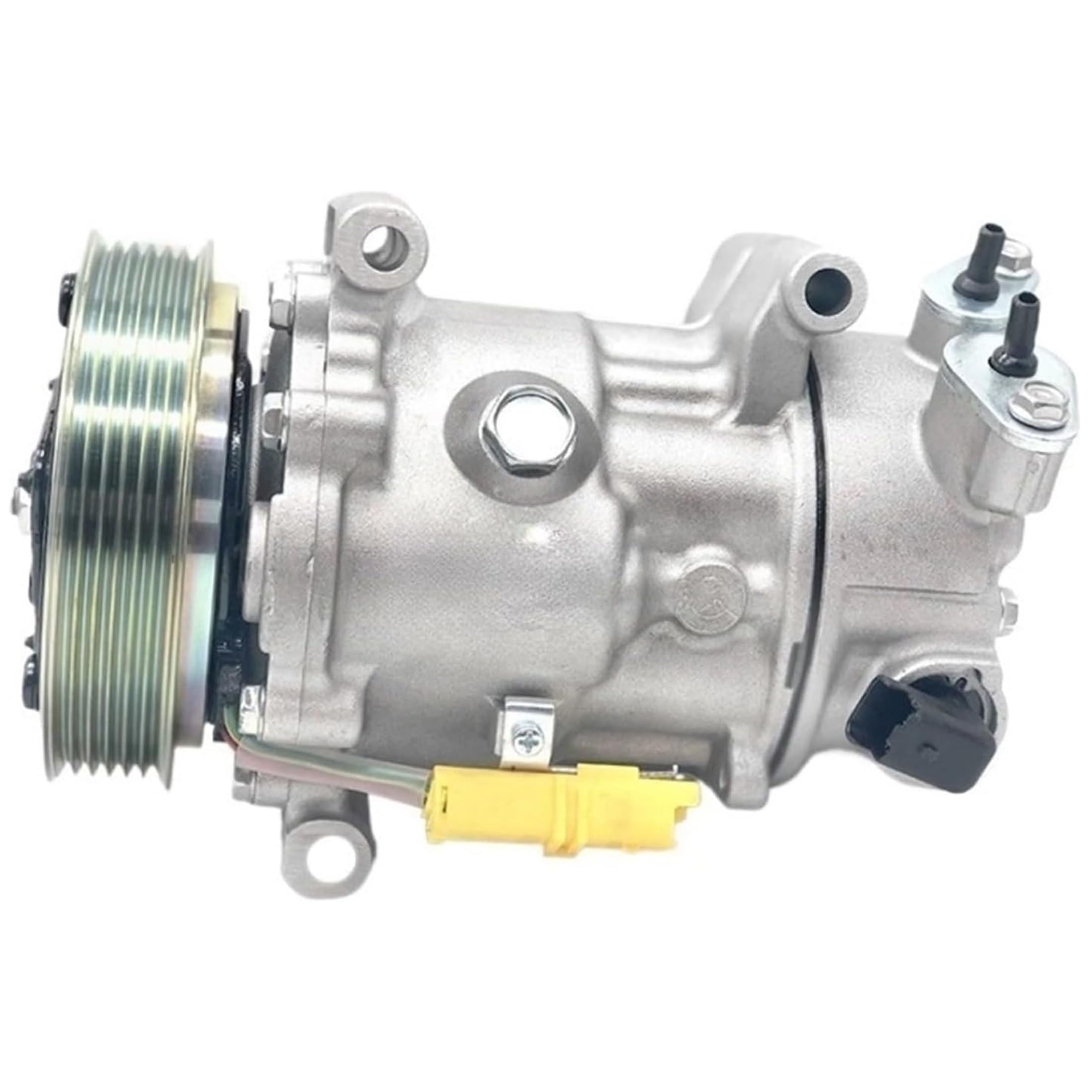 Partsline Compresseur de climatisation compatible avec C3 II, 207, 308, C4 Picasso, 3008, DS3, Partner, 508 équivalent à 6453QJ, 9641078080
