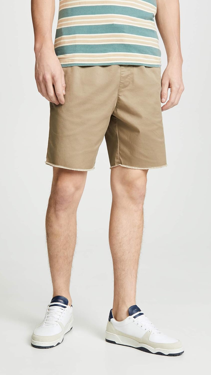 RVCA Men's Weekend Elastic Short : Clothing, Shoes & Jewelry