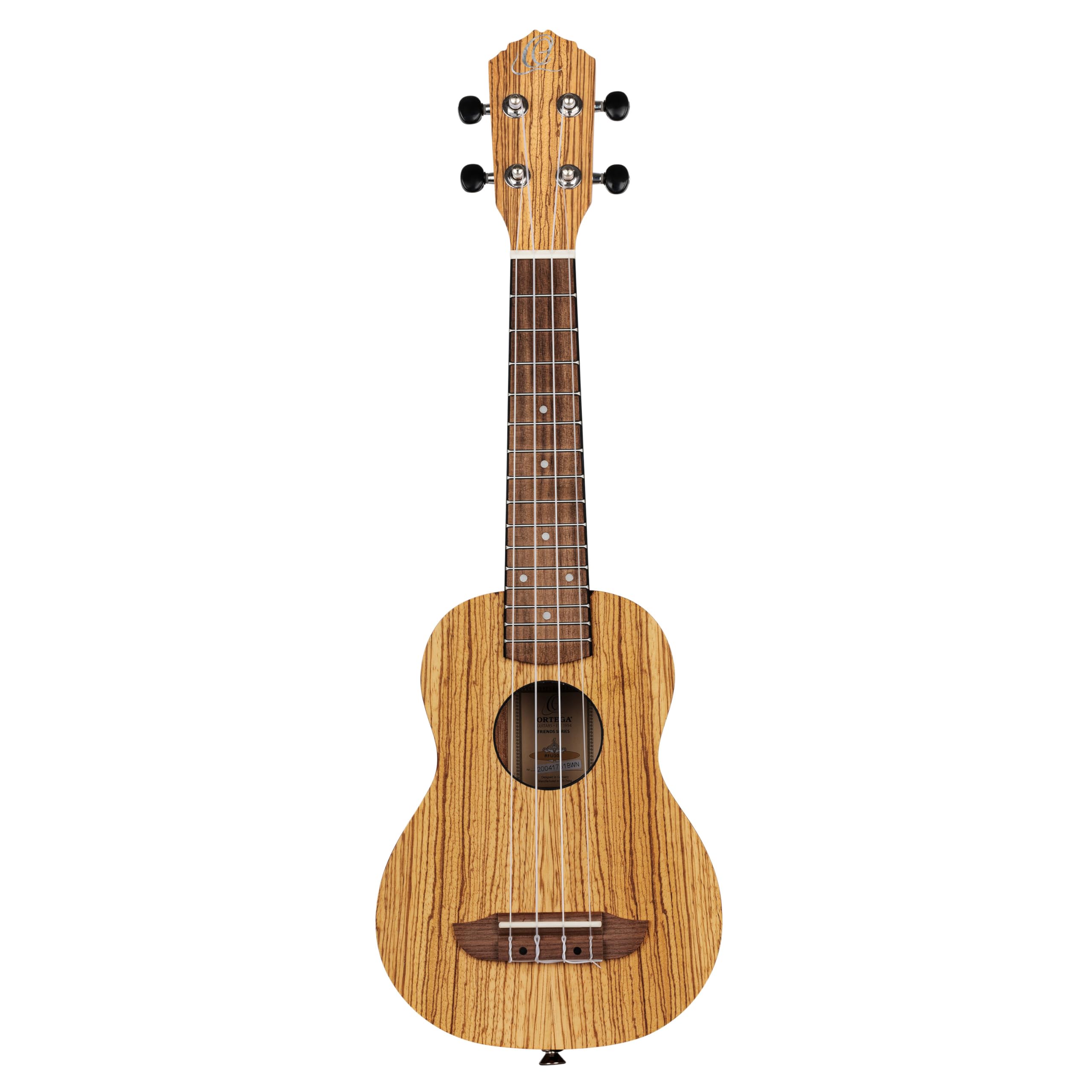 Amazon.co.jp: ORTEGA オルテガ ウクレレ TIMBER Series ゼブラウッド 