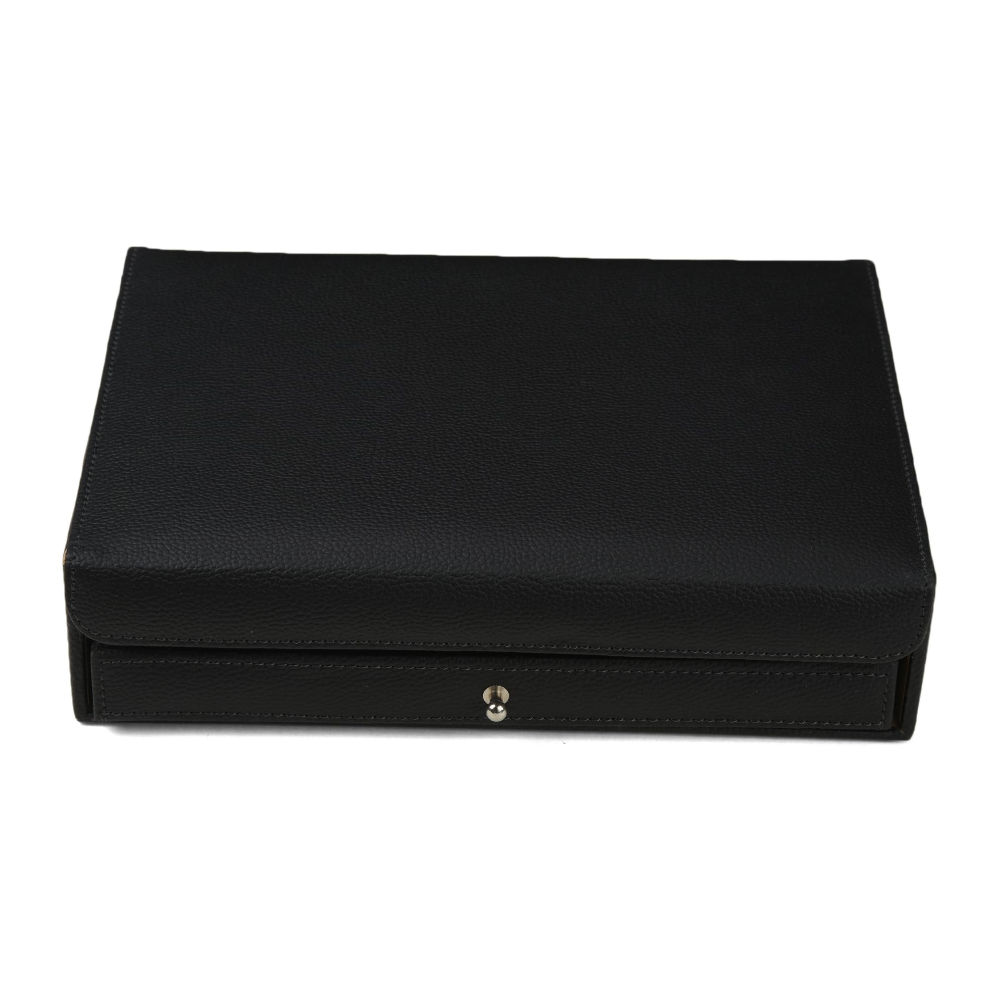 essart Sarvika PU Leather Mens & Womens Pen Case Pen case Organizer Pen Display Storage Case 20 Writing Instruments Colour Black (B0CBPB85Y4) Amazon Price History, Amazon Price Tracker