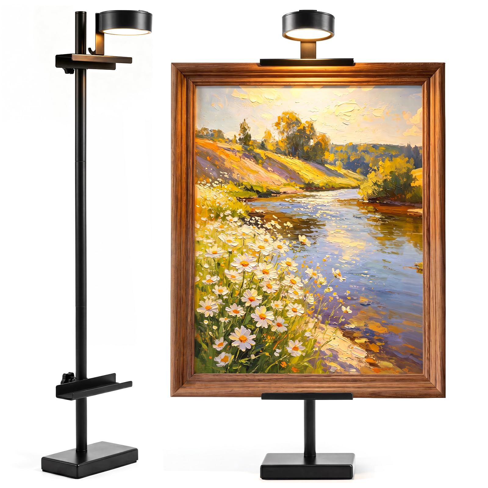 Photo 1 of Victawks Adjustable Tabletop Easel with Picture Frame Light