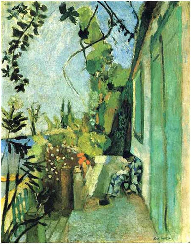 Amazon.co.jp: アンリ・マティス-The Terrace, St. Tropez