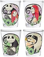 Vista 23 de Silver Buffalo Disney Una película Goofy - Juego de 4 mini vasos con personajes de Goofy, Max Goof, Roxanne y Bobby Zimuruski, 1.5 onzas