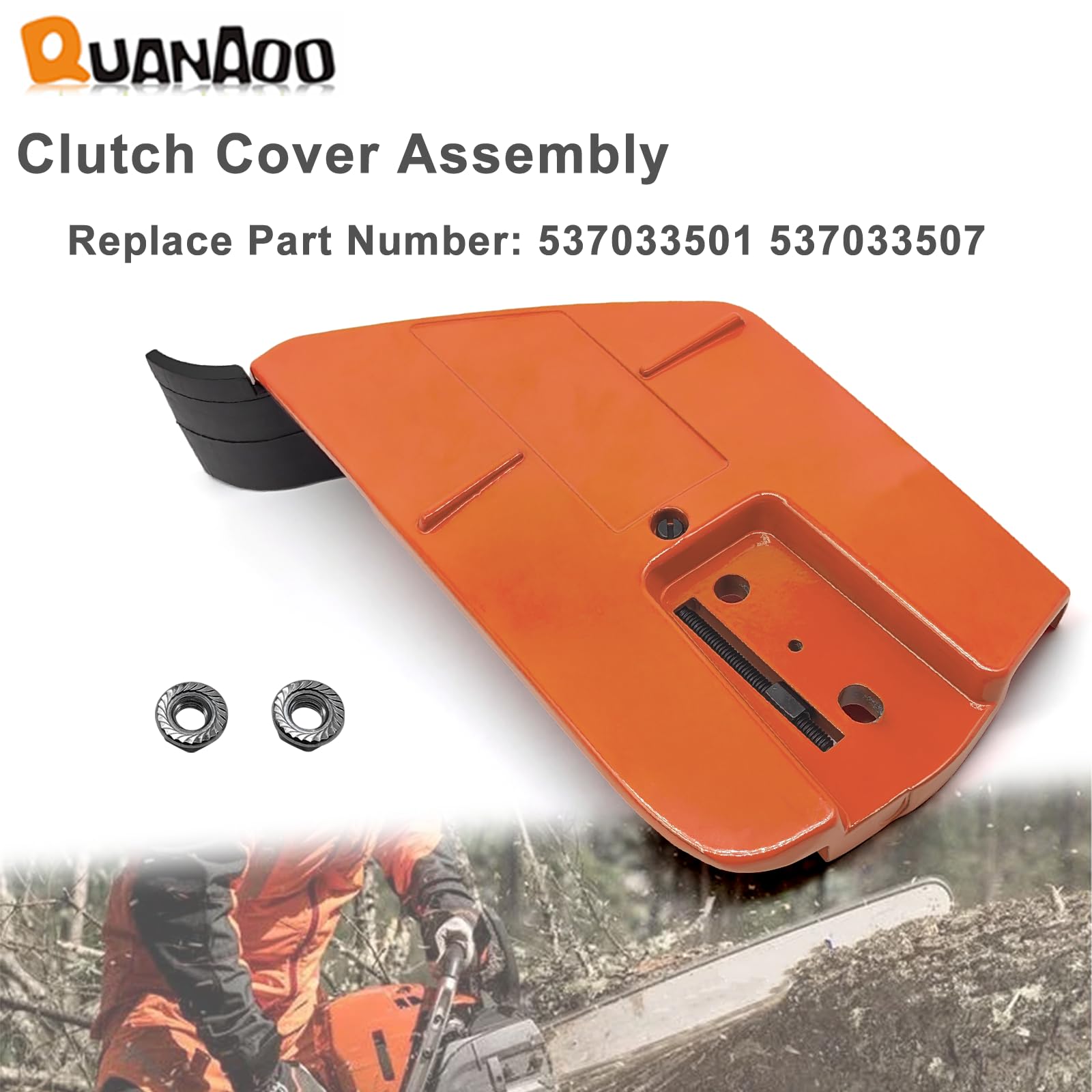 Amazon.com: Quanaoo Clutch Cover Assembly 537033501 for Husqvarna