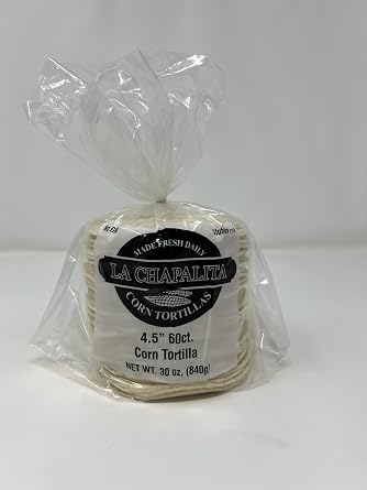 La Chapalita 4.5" Taco Corn Tortillas, 60 ct