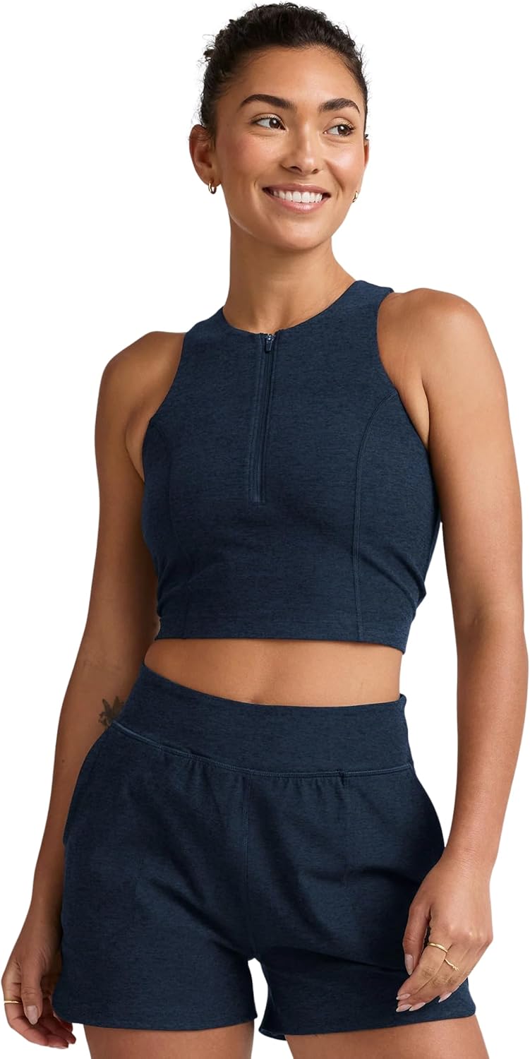 Beyond Yoga Women's Spacedye Move Up Cropped Tank