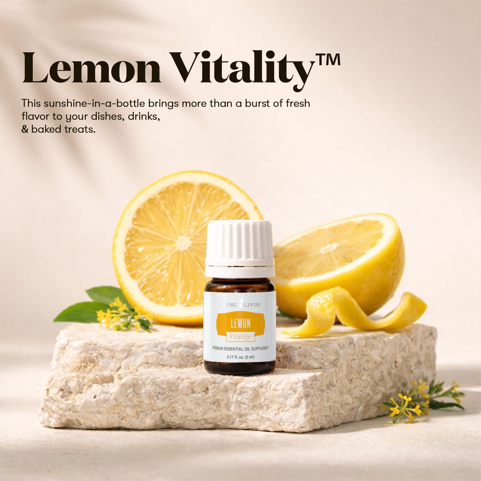 Amazon.com: Young Living Lemon Vitality Essential Oil | 5 ml