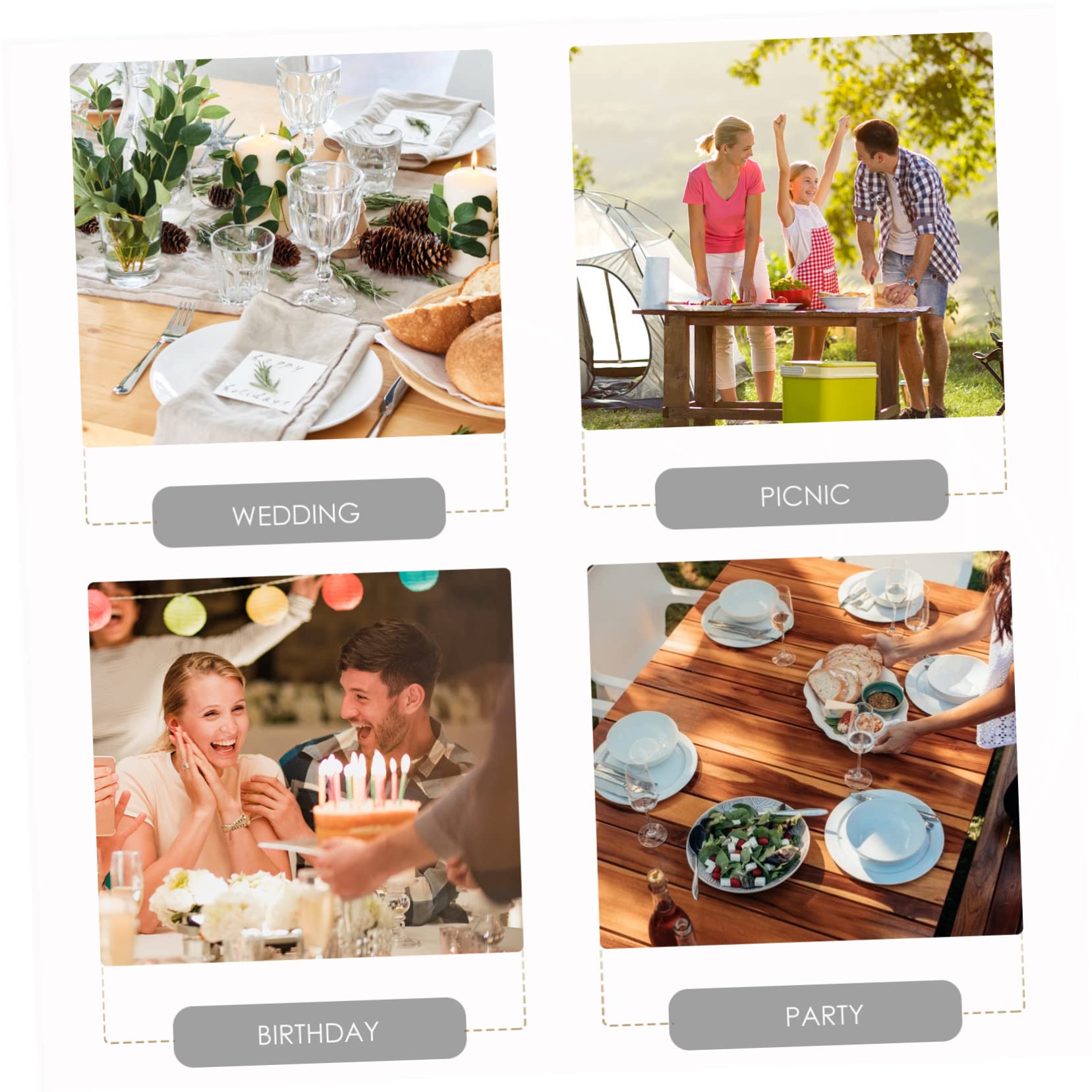 COLLBATH Elegant Lace Paper Doilies Round Flower Bottom Placemats 2 Packs (200pcs) Oil-Proof Greaseproof for Cake Plates Desserts and Baking