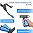 32 inch GrabRunner Foldable Reacher Grabber Tool with Strong Magnetic Tip for Seniors, Disabled, After Surgery Recovery (Blue)