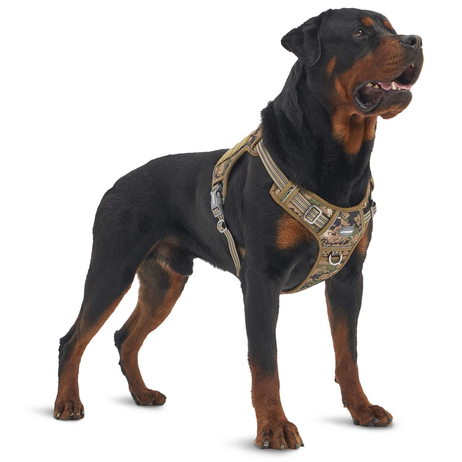 AUROTH Tactical Dog Harness for Extra Large Dogs, Heavy Duty No Pull Vest