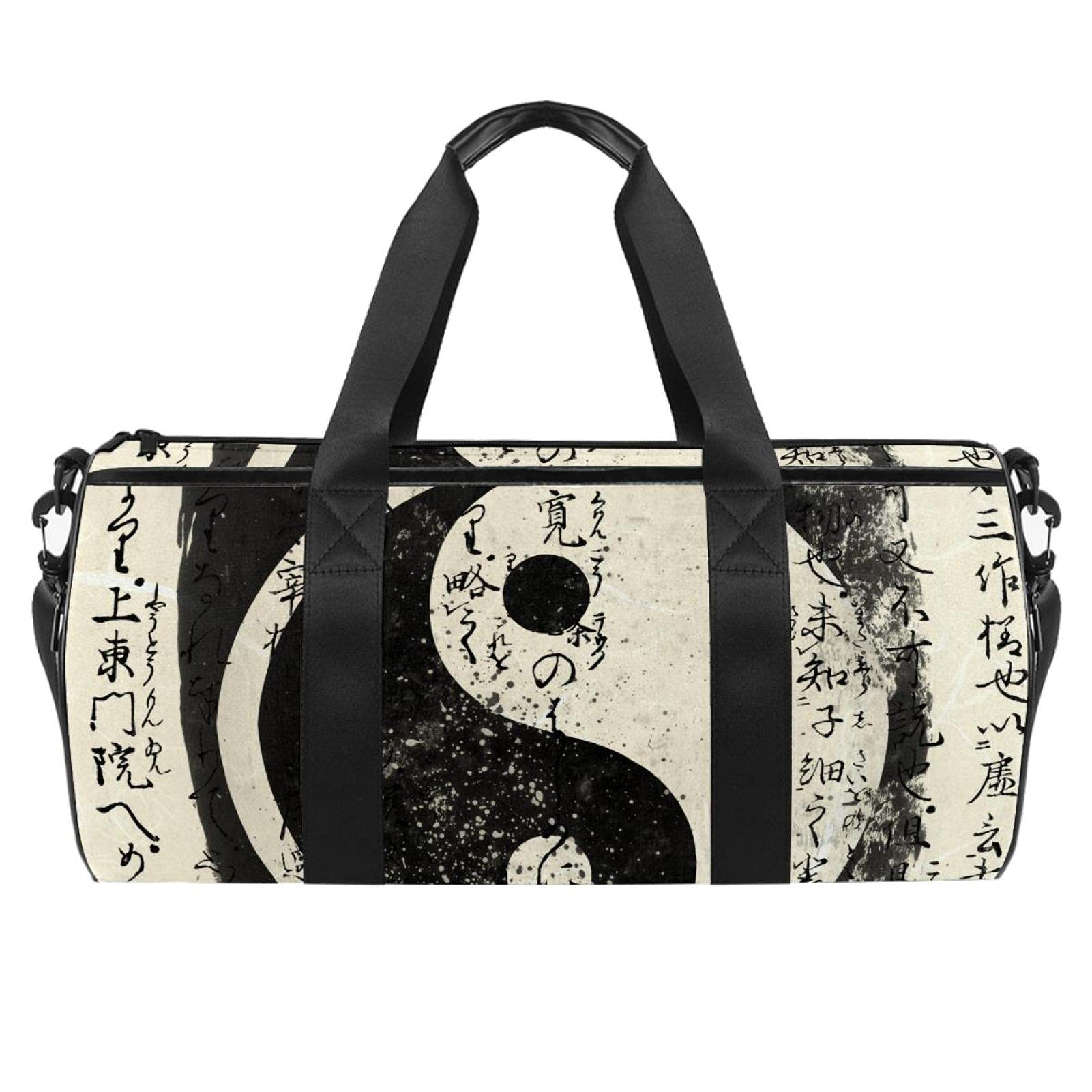 Sporttasche Kinder Taichi Badetasche Gym Tasche Schwimmtasche Schultertaschen Reisetasche Urlaubstasche Fitnesstasche Für Mädchen Jungen 45x23x23cm