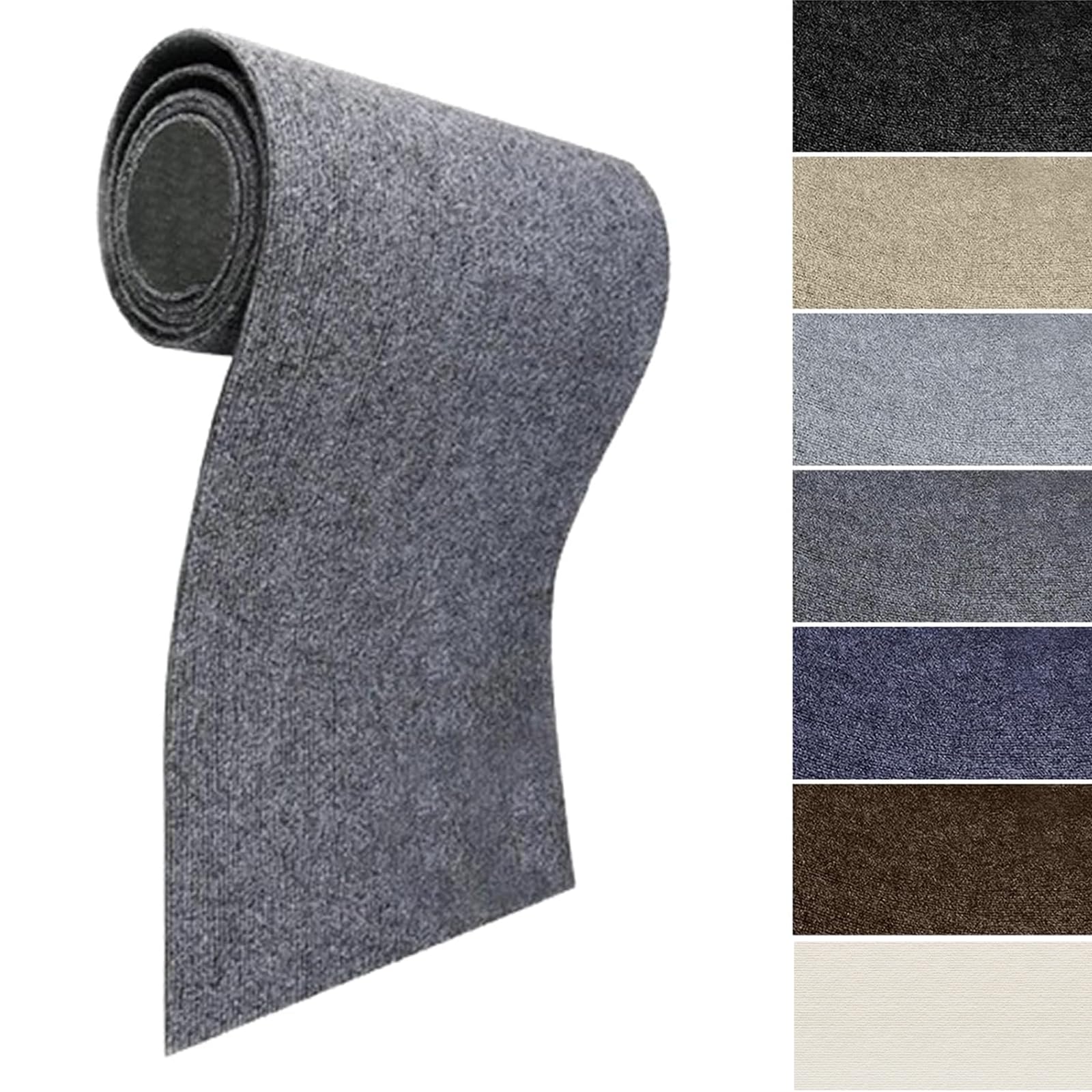 Self-Adhesive Cat Scratching Mat, Anti-Scratch Furniture Protectors, Wall Scratching Boards for Carpets, Sofa, Walls (Grey) — image 1