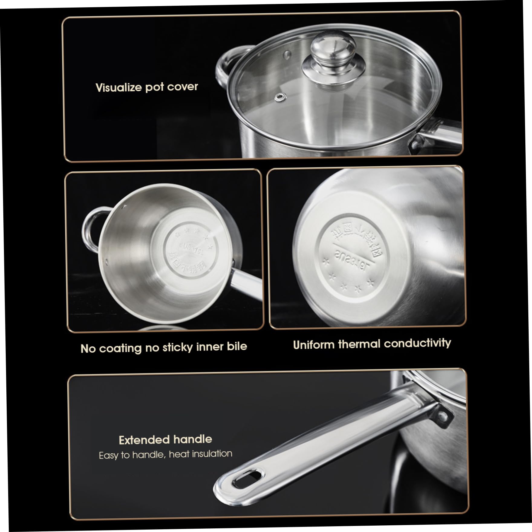 Sartenes para Patatas Fritas con Cesta y Tapa Olla freidora de Acero Inoxidable de 7 7 Pulgadas de diámetro con Cesta y asa para freír Pescado camarones Pollo Patatas Fritas